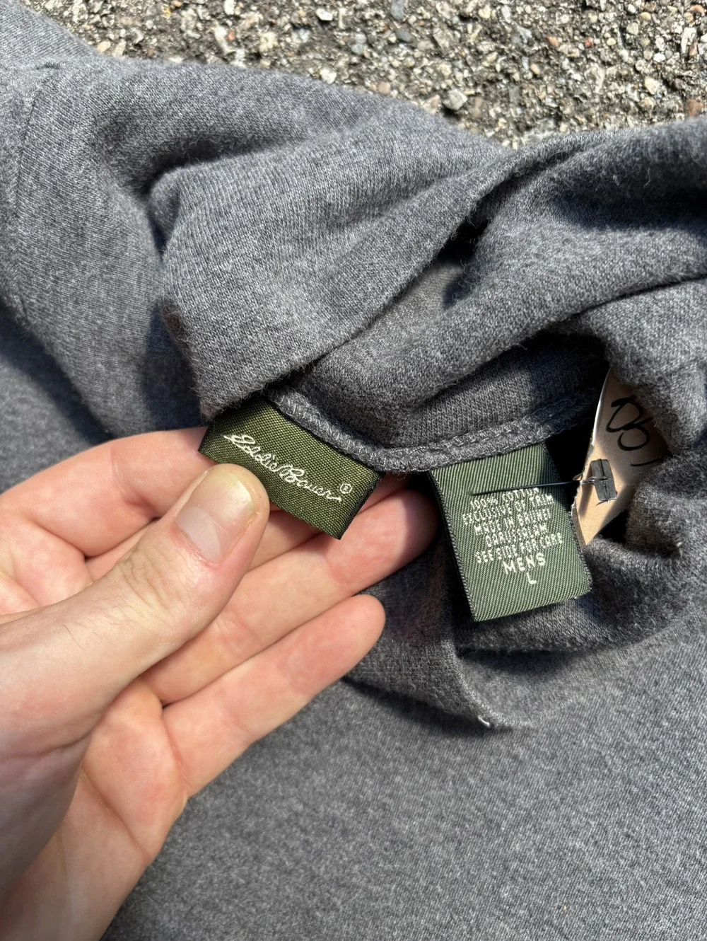 vintage Gray L.L. turtleneck sweater
